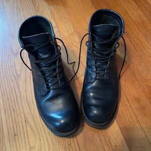 RED WING | beckman 9014 heritage collection black leather boots 8.5